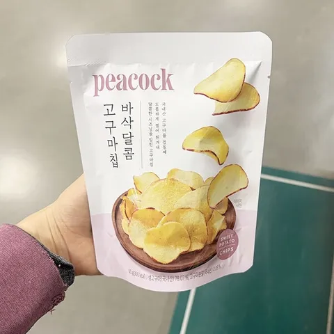 피코크 바삭달콤 고구마칩 60g