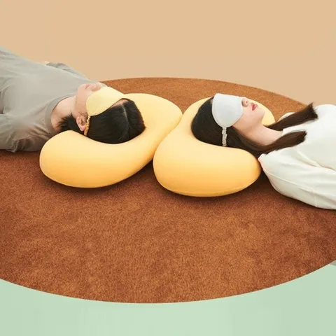 메모리폼 라텍스 경추 거북목 마약 목 베개 베게