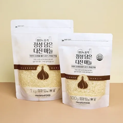 국내산 창녕 마늘 다진 마늘 1kg