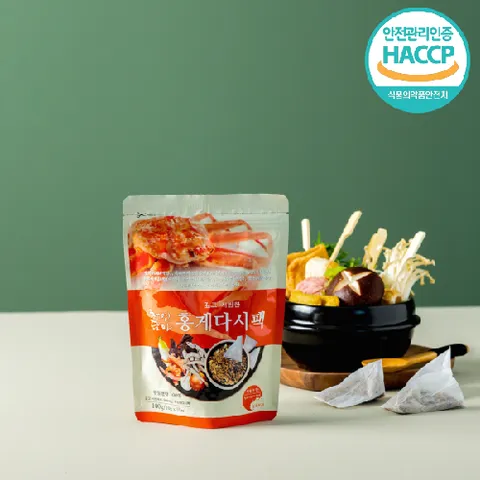 천연담아 홍게다시팩 100g 10ea*5팩
