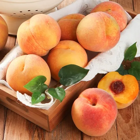 달콤한 황도 복숭아 실중량 2kg 랜덤과