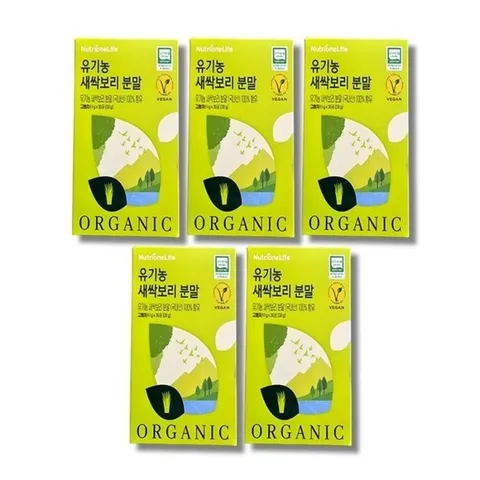 뉴트리원 새싹보리 분말 가루 스틱 11g x 30포 5박스