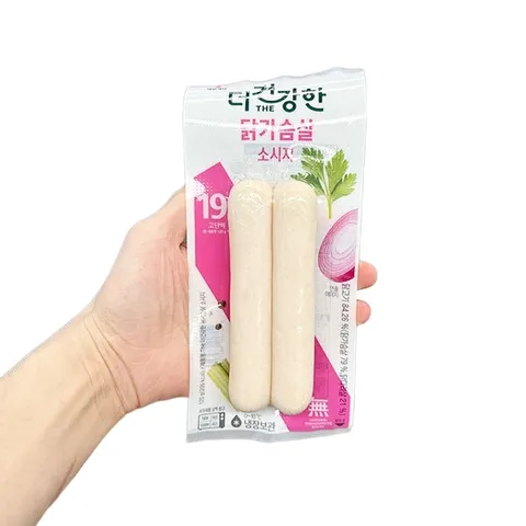 씨제이제일제당 더건강한 닭가슴살 소시지 120g 아이스박스포장