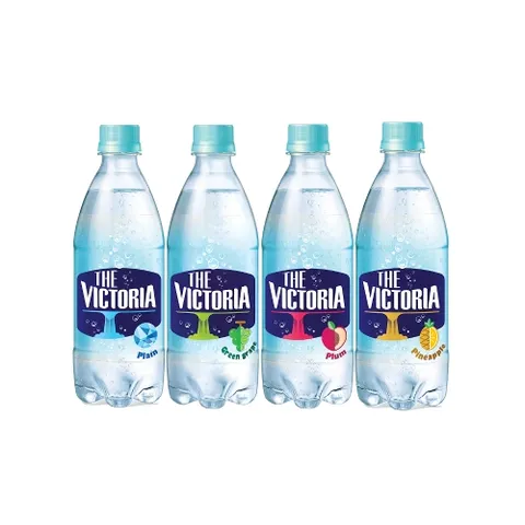 빅토리아 500ml 4종 플레인5+청포도5+자두5+파인애플5(총 20개)