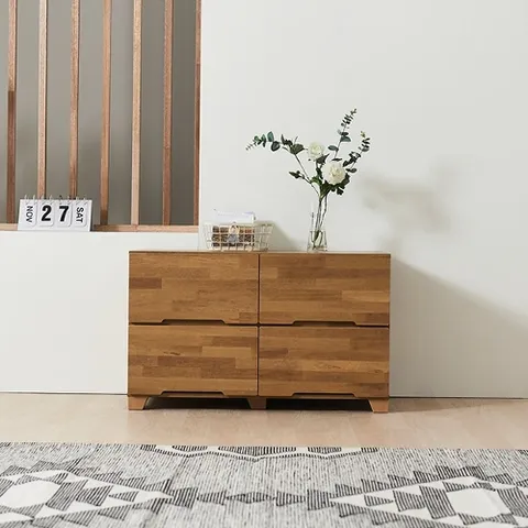 [히트가구] G6120 2단 서랍 수납장 900 2colors (착불)