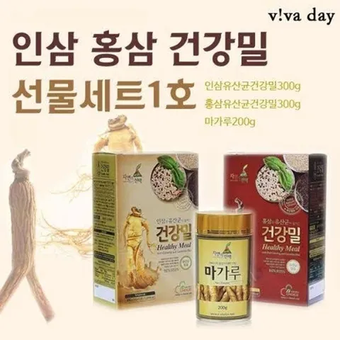 건강밀 홍삼 인삼과 선물세트 1호