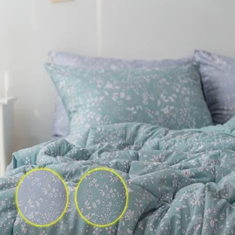 포가든 피치스킨 간절기 이불Q 그레이