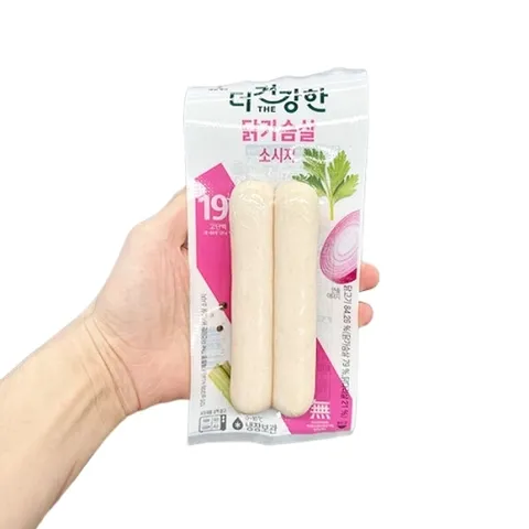 씨제이제일제당 더건강한 닭가슴살 소시지 120g 아이스박스포장