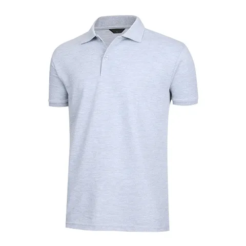 남성 베이직 면 반팔 카라 티셔츠 OK-KAH-PJ1-그레이