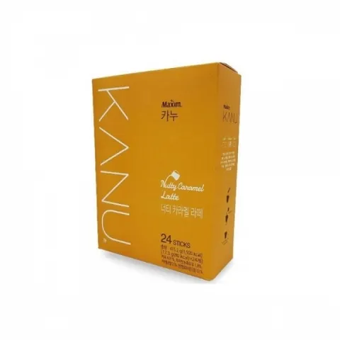 에디오피아산 원두와 천연 아몬드향 카라멜 라떼 커피