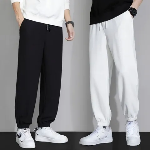 여름 트레이닝팬츠 와플 남자 트레이닝바지 짐웨어 운