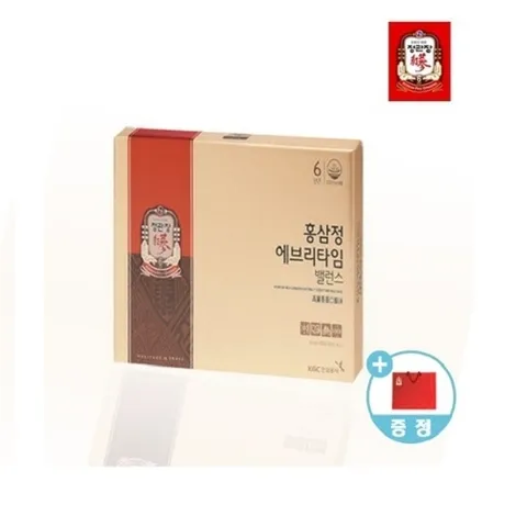정관장 홍삼정 에브리타임 밸런스 10ml x 30포 쇼핑백 증정