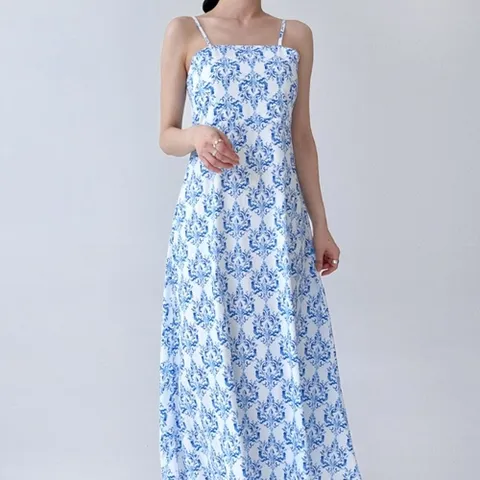 여름 롱 원피스 세미 드레스 허니문 다낭 나트랑