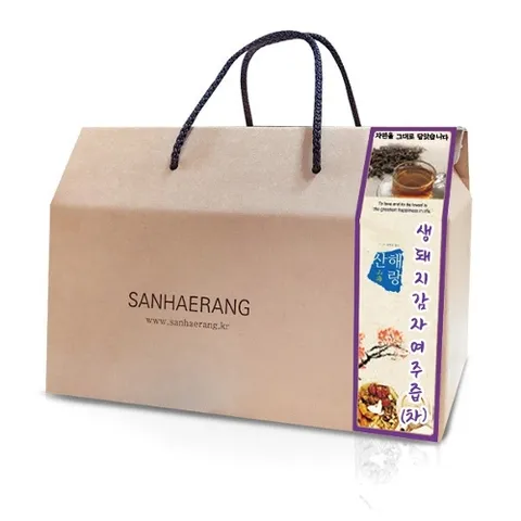 산해랑 생돼지감자 여주즙 진액 100ml x 30포