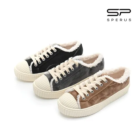 [스페루스] 겨울시즌 발이 따듯한 여성용 패션 스니커즈 헤리스