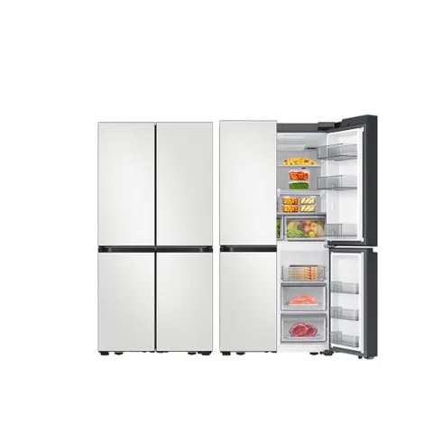 삼성 비스포크 냉장고 RF91DB90LE01 AI 하이브리드 900리터 1등급 양문형
