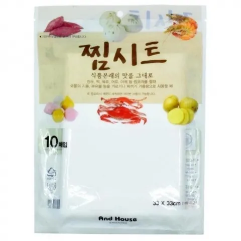 (SM)만두 떡 찜요리용 찜시트 10매입