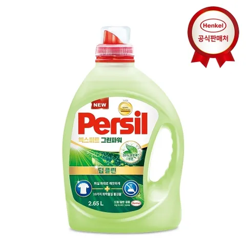 헨켈 세탁세제 퍼실 그린파워 2.65L 1개