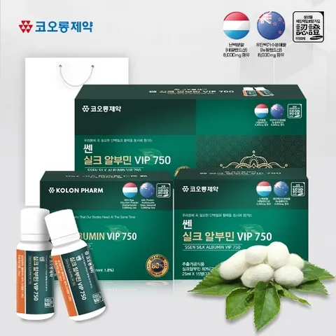 코오롱제약 쎈 실크 알부민 VIP 750 25mlX30병