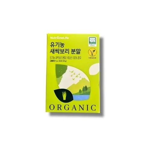 [보리담다] 뉴트리원 새싹보리 분말 가루 스틱 11g x 30포 1박스