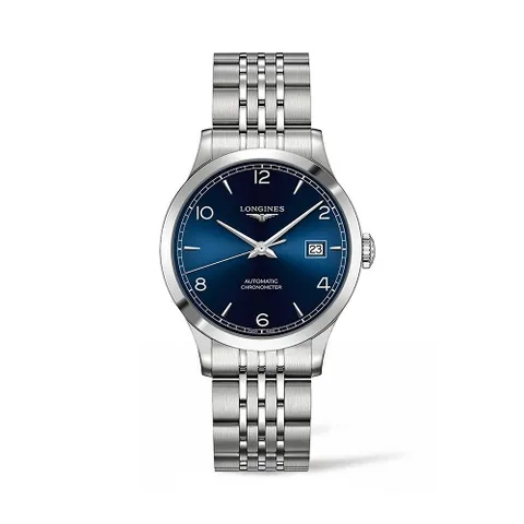 론진 L2.820.4.96.6 레코드 남성 메탈 오토39mm