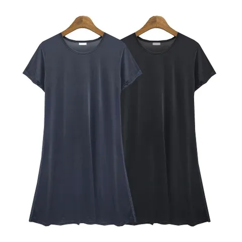 여름 반팔 심플 원피스 캐주얼 홈웨어 이지웨어