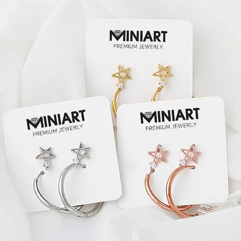 [미니아트] 별똥별 피어싱+링 피어싱 [한쌍판매]