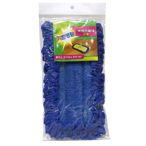 싹싹이꽃방 청소기 리필(대)-H 싹싹이밀대리필 밀대청소 밀대걸레 극세사밀대 물걸레 물청소 바닥청소 걸레