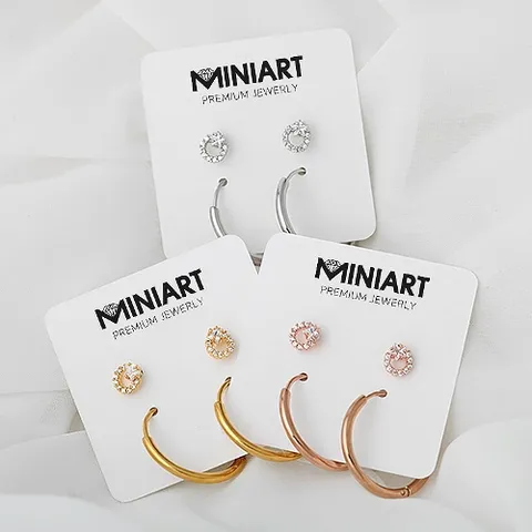[미니아트] 스타라라 피어싱+링 피어싱 [한쌍판매]