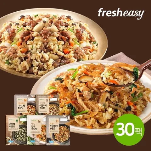 [fresheasy] 프리미엄 순한 혼합 볶음밥 250g 30팩
