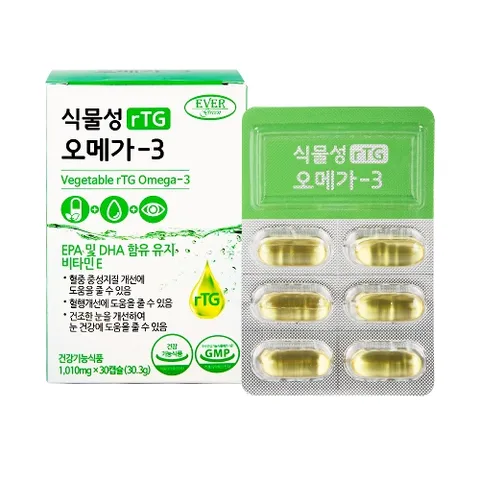에버그린 식물성 알티지오메가3(1,010mg X 30캡슐)