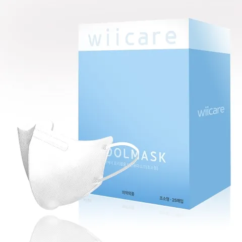 위케어 새부리형 KF80 마스크 50매 초소형 소형 중형 대형 국내생산