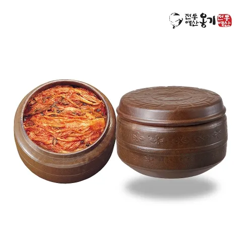 [명장황충길옹기] 냉장고용 김칫독(소) 3L