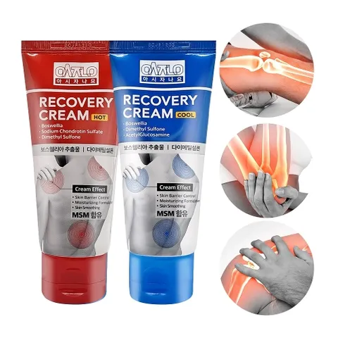 [1+1] 아시자나요 보스웰리아 MSM리커버리 핫+쿨크림 80ml 스포츠크림