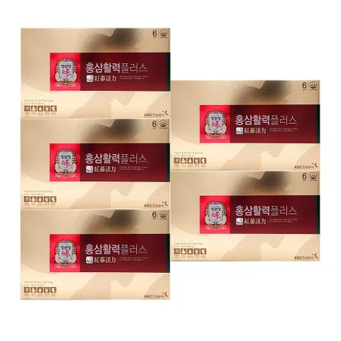 정관장 홍삼활력 플러스 x 5박스