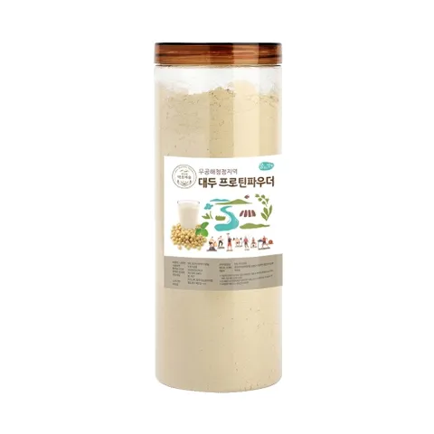 국산 대두프로틴파우더500g 단백질쉐이크 식물성콩 한끼식사대용 다이어트 단백질보충제