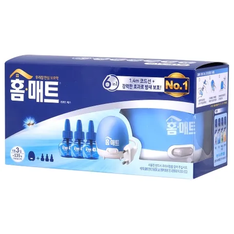 홈매트 리퀴드 코드 훈증기 + 리필45일  3개