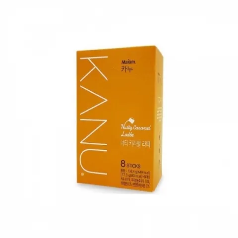 고품질 에디오피아산 원두 견과류 캬라멜 라떼 8스틱