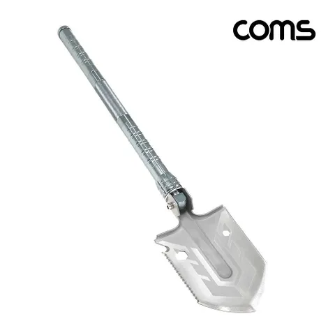 Coms 3단 조립식 다용도 야전삽(12가지 기능) 만능삽(캠핑삽 휴대용 아웃도어 멀티 삽) 야외 활동