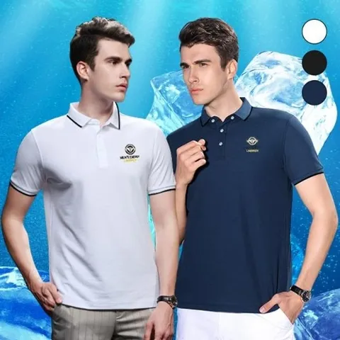 쿨론 반팔 카라 티셔츠 남성 기본 PK 무지티