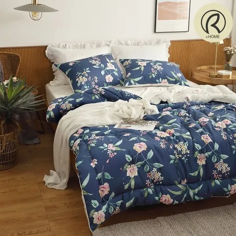 [리치앤홈] 마가렛 렌징 모달 간절기 차렵이불베개세트 Q