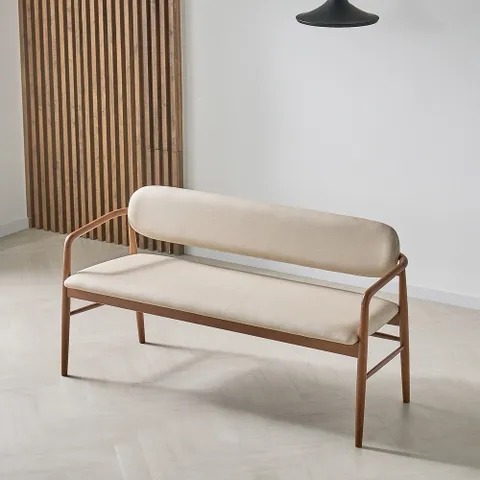 [히트가구] CZ2398 3인용 벤치 의자 1color (착불)