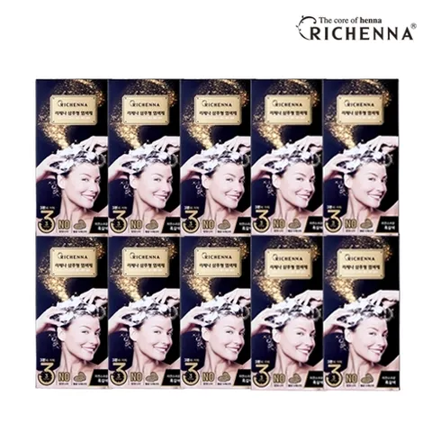 리체나 샴푸형 3분 염색제 10박스