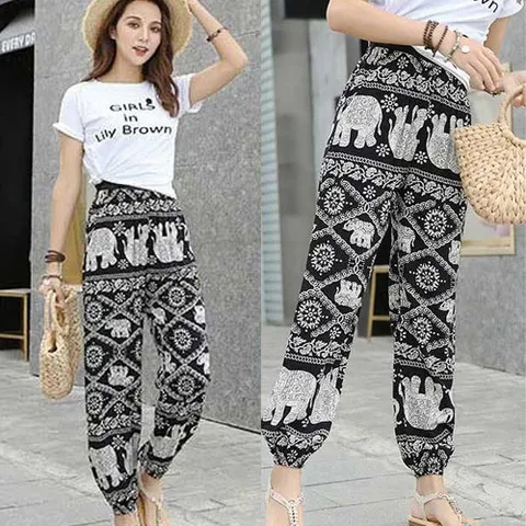 여자 바캉스 휴가 룩 여름 냉감 아이스 냉장고 바지