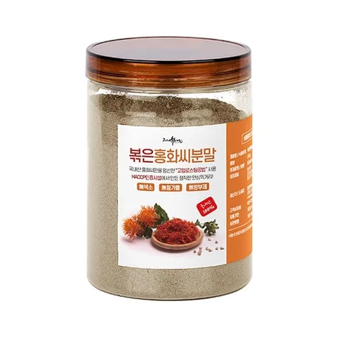 국산 토종 볶은홍화씨 분말 가루 300g