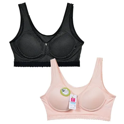 (조은)노와이어 인견 스포츠 B컵 하단 레이스 브라