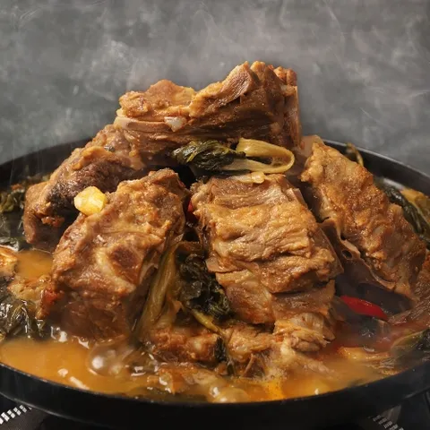 대용량 고기듬뿍 우거지감자탕 3kg x 2팩