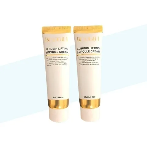 [비오진] 비오진 알부민 리프팅 앰플 크림 50ml x 2개 단백질 탄력