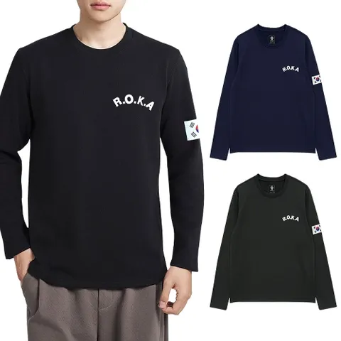 유니미스 국산 겨울 기모 이너웨어 로카긴팔티