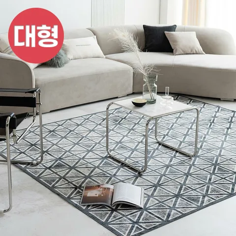 21년F/W 더메종 벨기에 벨벳 자카드 카페트 대형